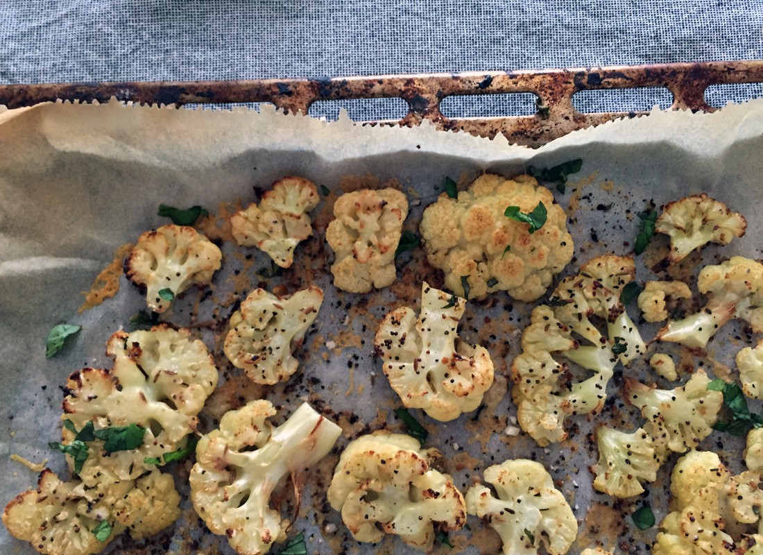 » Gerösteter Blumenkohl mit Parmesan